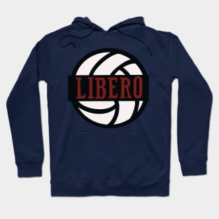 Volleyball libero red Hoodie